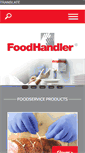 Mobile Screenshot of foodhandler.com